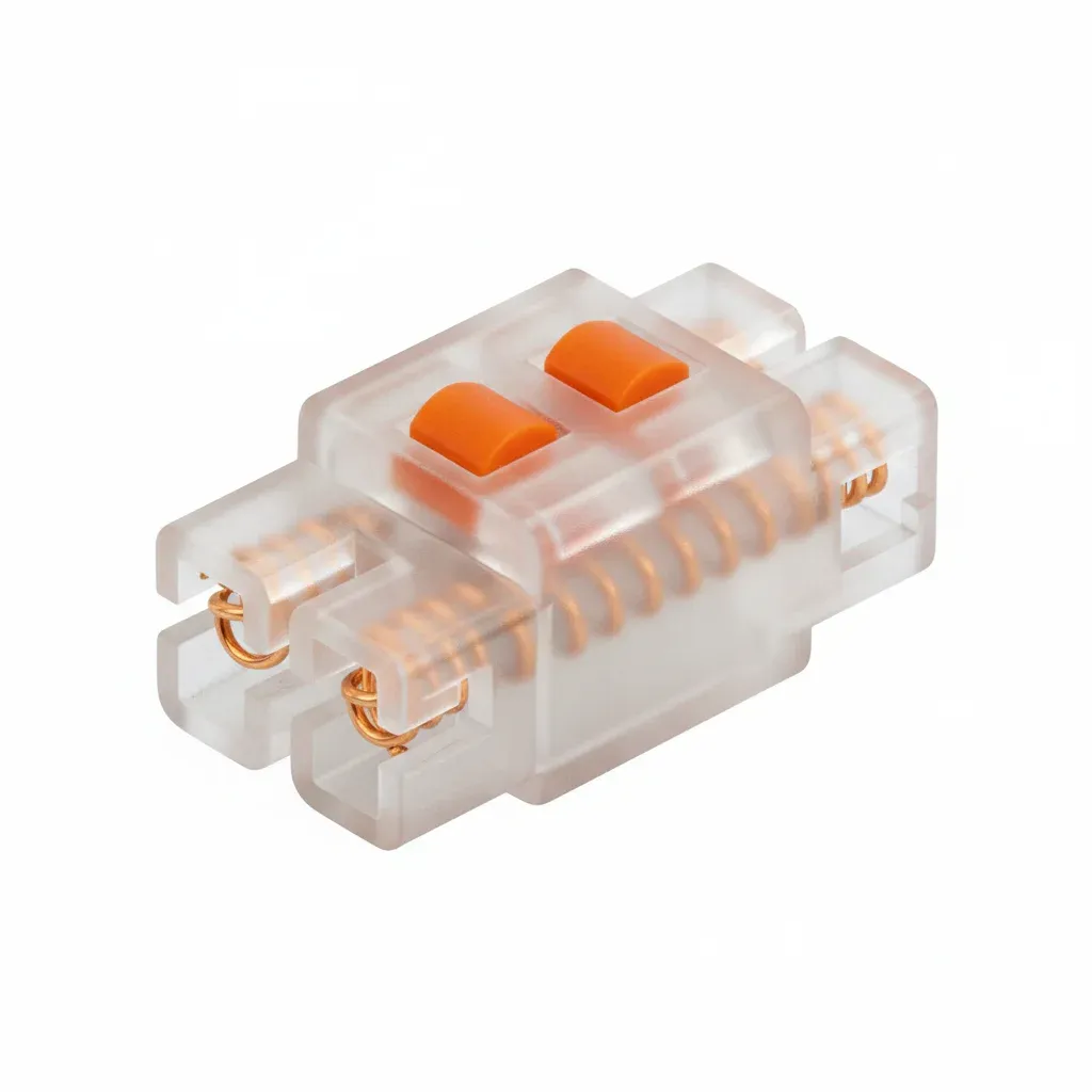 Wire Connector Push-In 2 Way