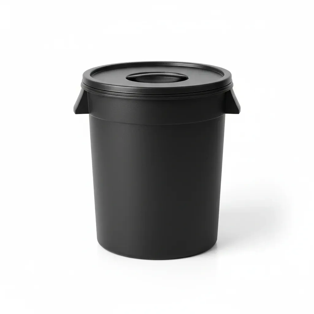 Waste Bin 120L Black